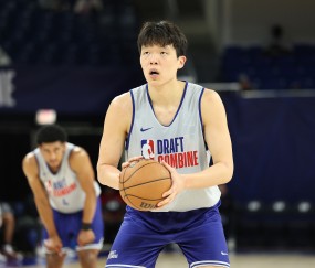 够努力！媒体人：杨瀚森来到波特兰第二天就开始训练